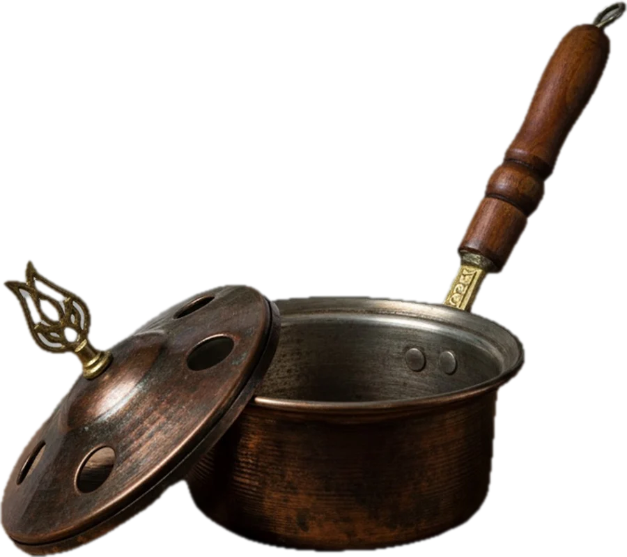Incense burner, copper